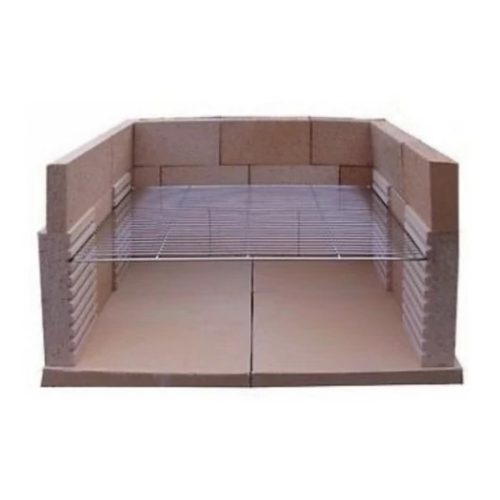 SAMOTT TÉGLA PLASZTIKUS GRILLEZŐ ÉPÍTÉSÉHEZ